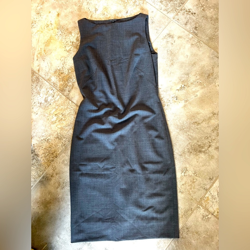 Theory sleeveless fitted dress